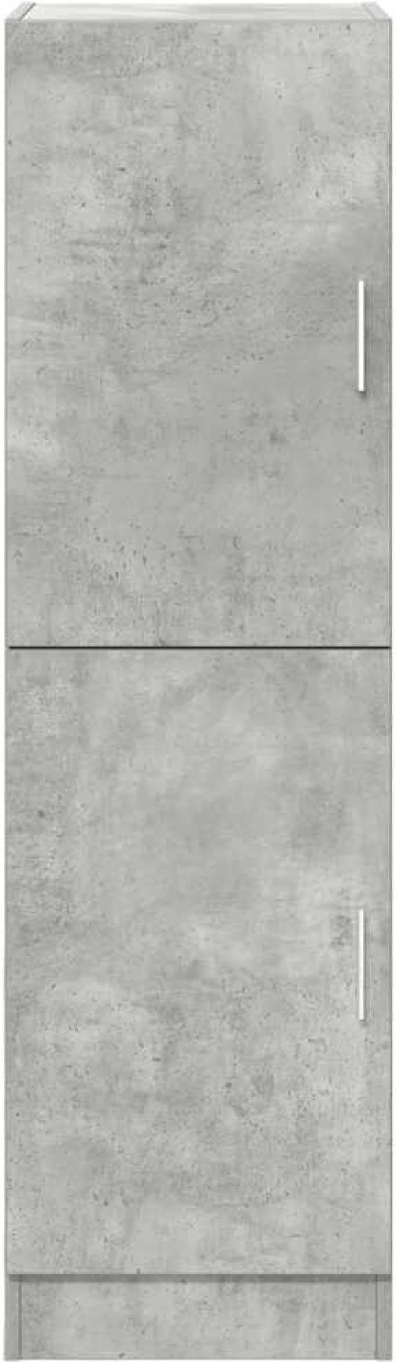 vidaXL Ντουλάπι κουζίνας Σκυρόδεμα Γκρι 38x41,5x131,5 cm