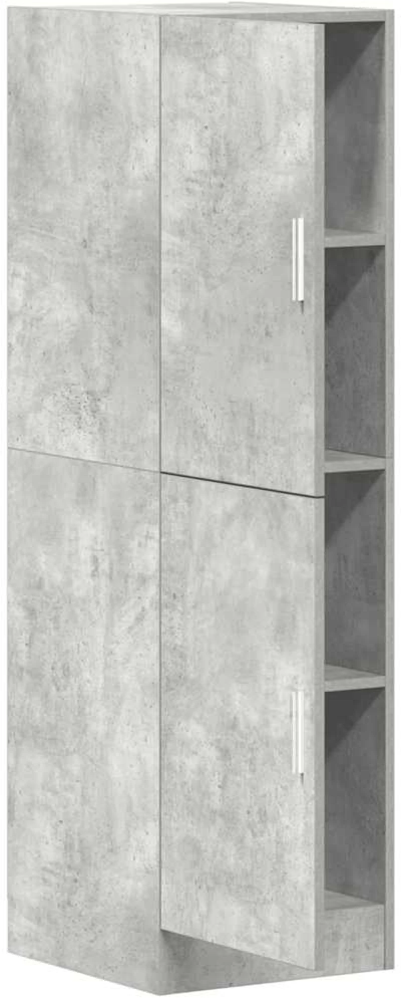 vidaXL Ντουλάπι κουζίνας Σκυρόδεμα Γκρι 38x41,5x131,5 cm