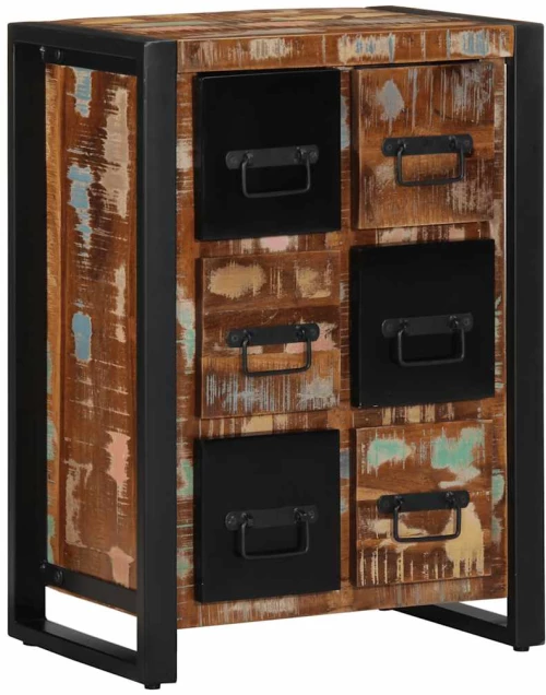 vidaXL Sideboard 50x35x70 cm Ξύλο μασίφ αναγεννημένο