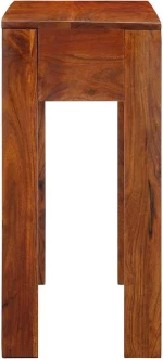 vidaXL Τραπέζι κονσόλας 80x35x75 cm από μασίφ ξύλο ακακίας