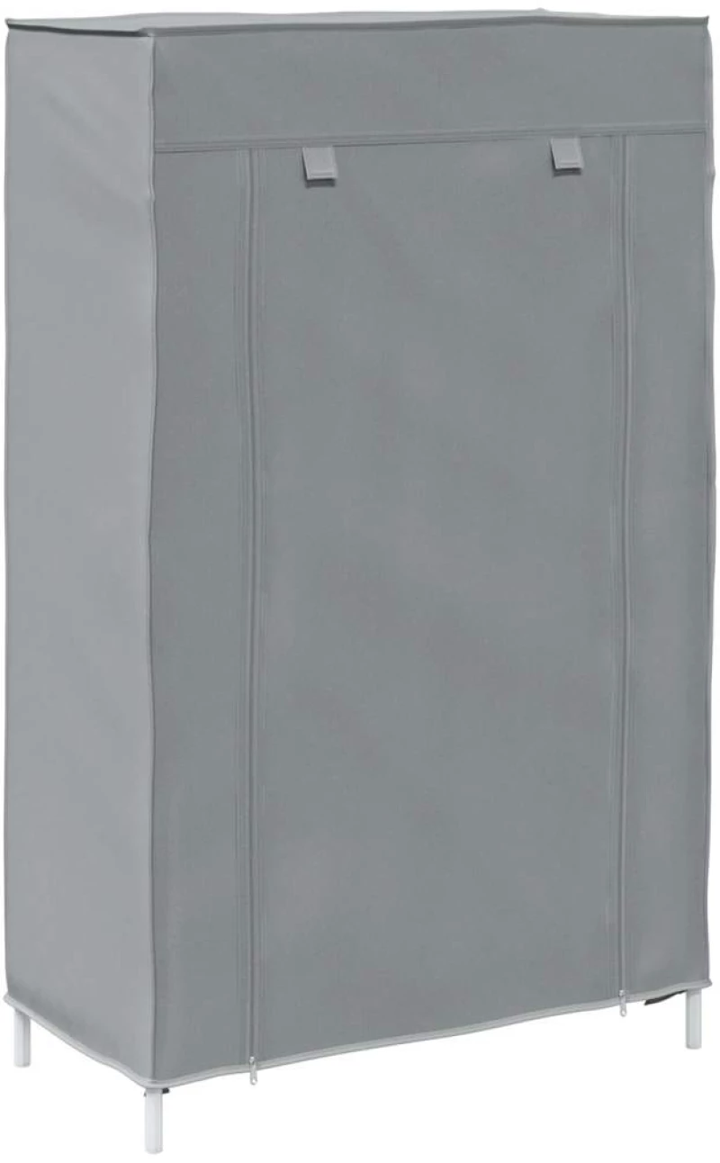 ντουλάπι παπουτσιών vidaXL Γκρι 60,5x30x97 cm Μη υφασμένο ύφασμα