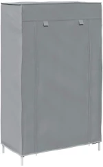 ντουλάπι παπουτσιών vidaXL Γκρι 60,5x30x97 cm Μη υφασμένο ύφασμα