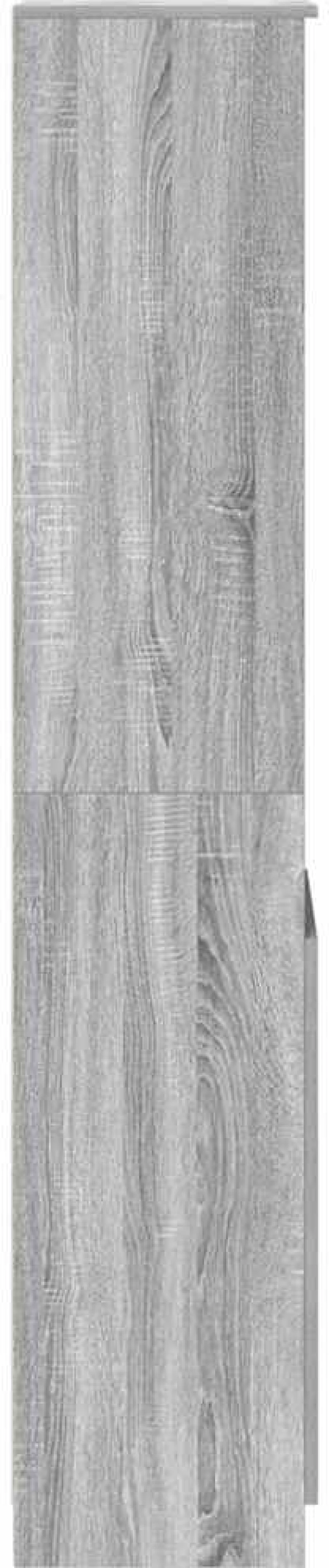 vidaXL Ντουλάπι Γκρι Sonoma 37,5x35x180 εκ. Επεξεργασμένο Ξύλο