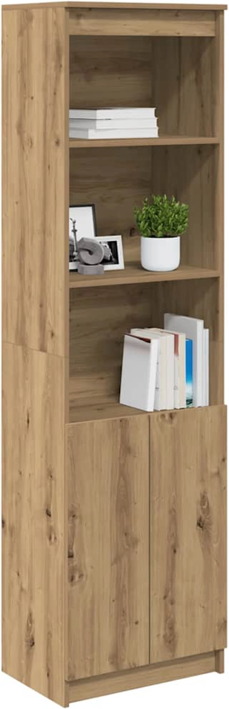 vidaXL Ντουλάπι Τεχνίτης Δρυς 50x35x180 εκ. από Επεξεργασμένο Ξύλο