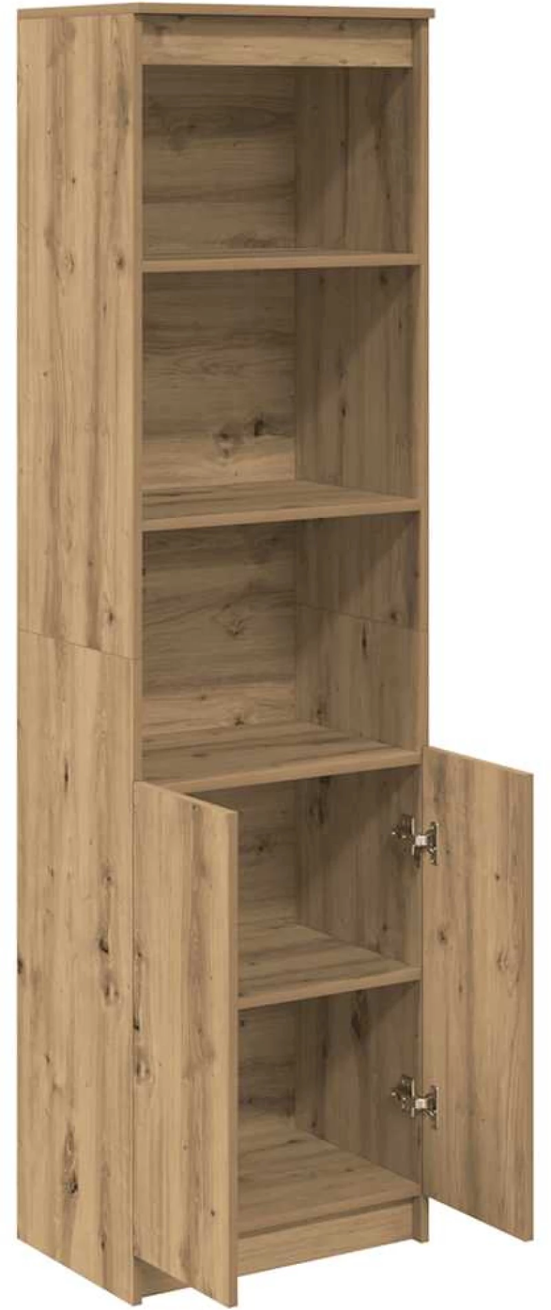 vidaXL Ντουλάπι Τεχνίτης Δρυς 50x35x180 εκ. από Επεξεργασμένο Ξύλο