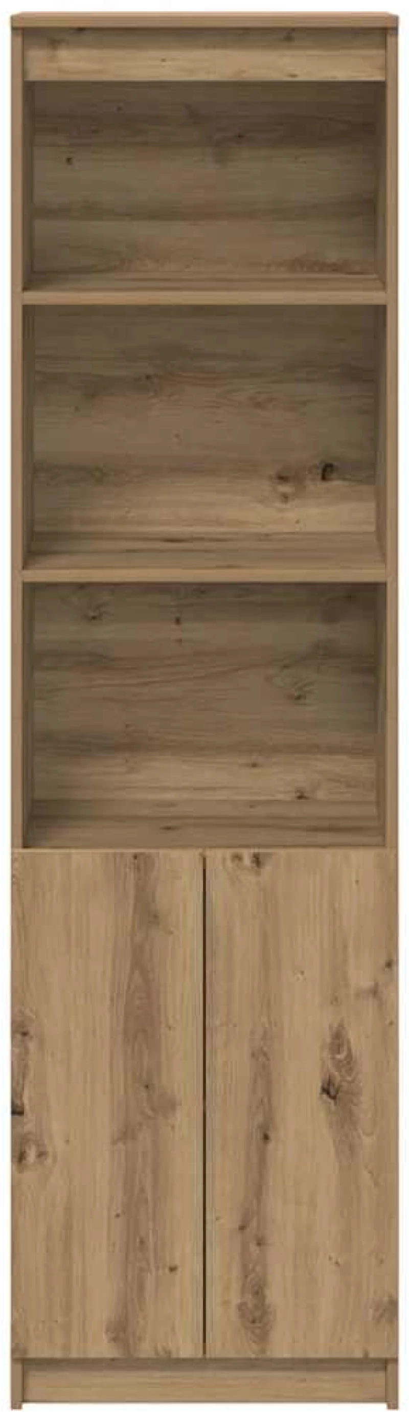 vidaXL Ντουλάπι Τεχνίτης Δρυς 50x35x180 εκ. από Επεξεργασμένο Ξύλο