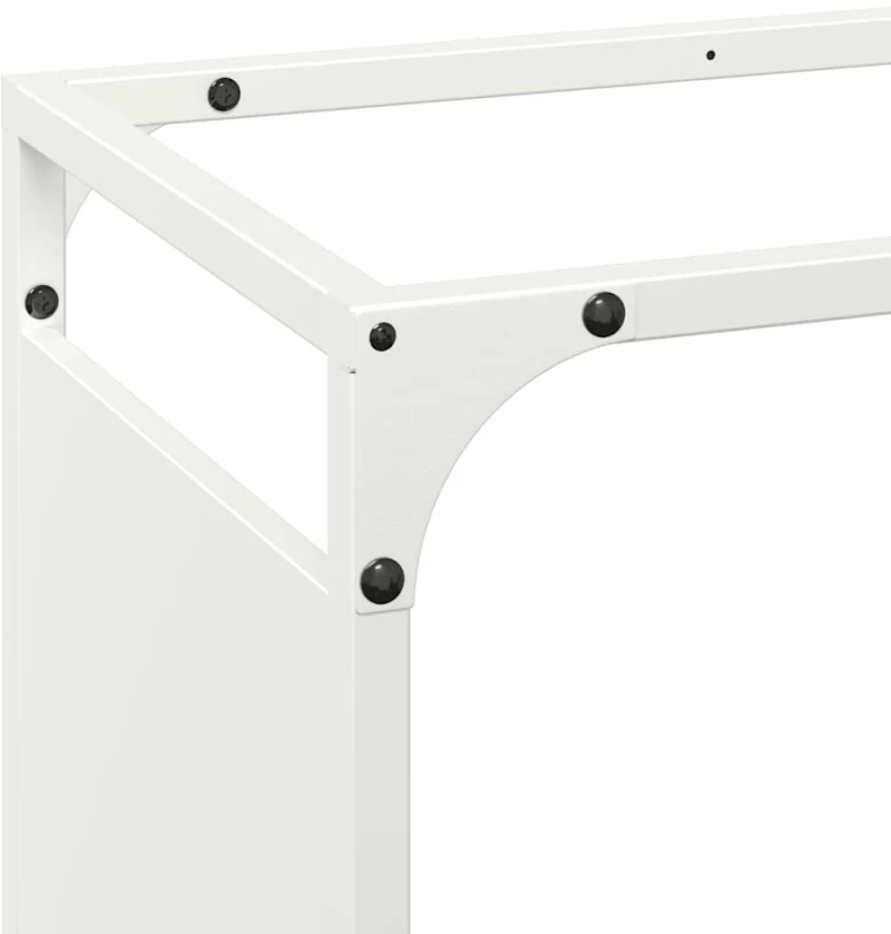 vidaXL Ράφι Καυσόξυλων Μαύρο 44x28x65 εκ. Χάλυβας ψυχρής έλασης