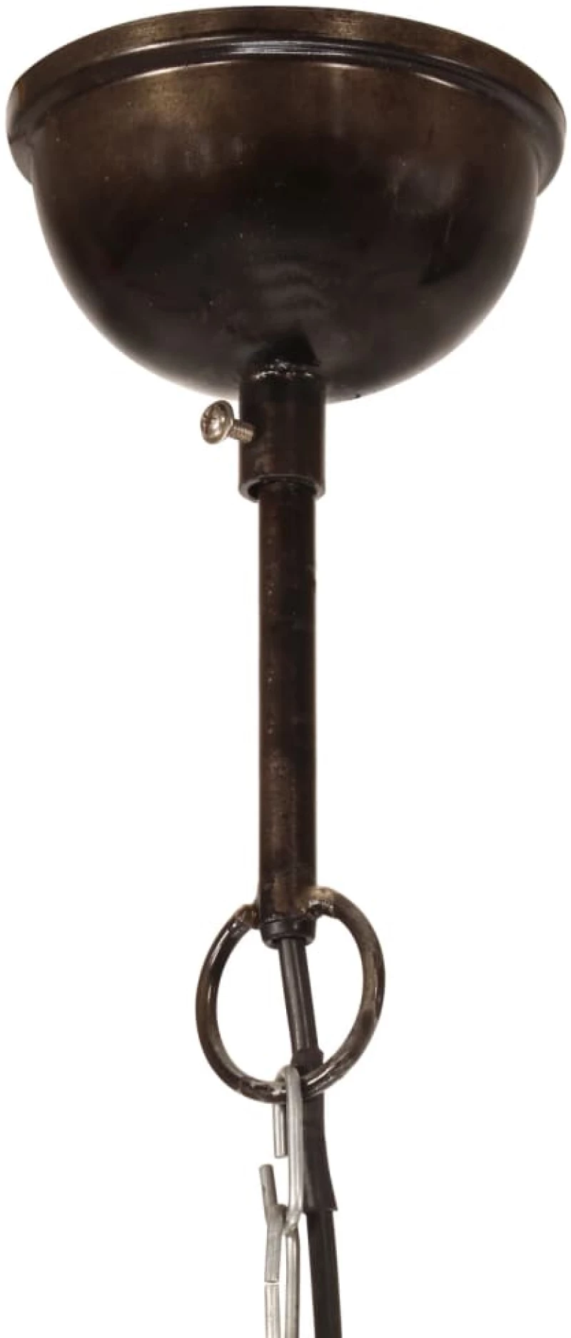 vidaXL Φωτιστικό Industrial Στρογγυλό 25 W Πολύχρωμο 30 εκ. Ε27