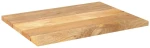 vidaXL Επιτραπέζια επιφάνεια 90x60x2,5 cm Ορθογώνια από μασίφ