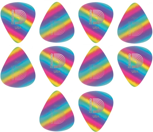 Daddario Rainbow - Medium, 10-pack