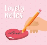 Legami Millano Αυτοκόλλητα Χαρτάκια Σημειώσεων Lovely Notes
