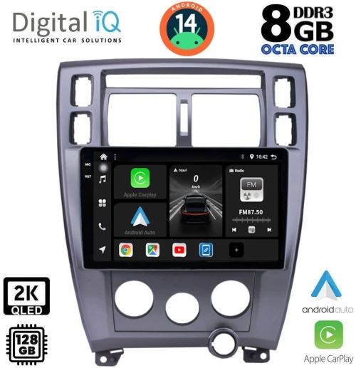 DIGITAL IQ BXF 8241_CPAA (10inc) MULTIMEDIA TABLET for HYUNDAI TUSCON mod. 2004-2010