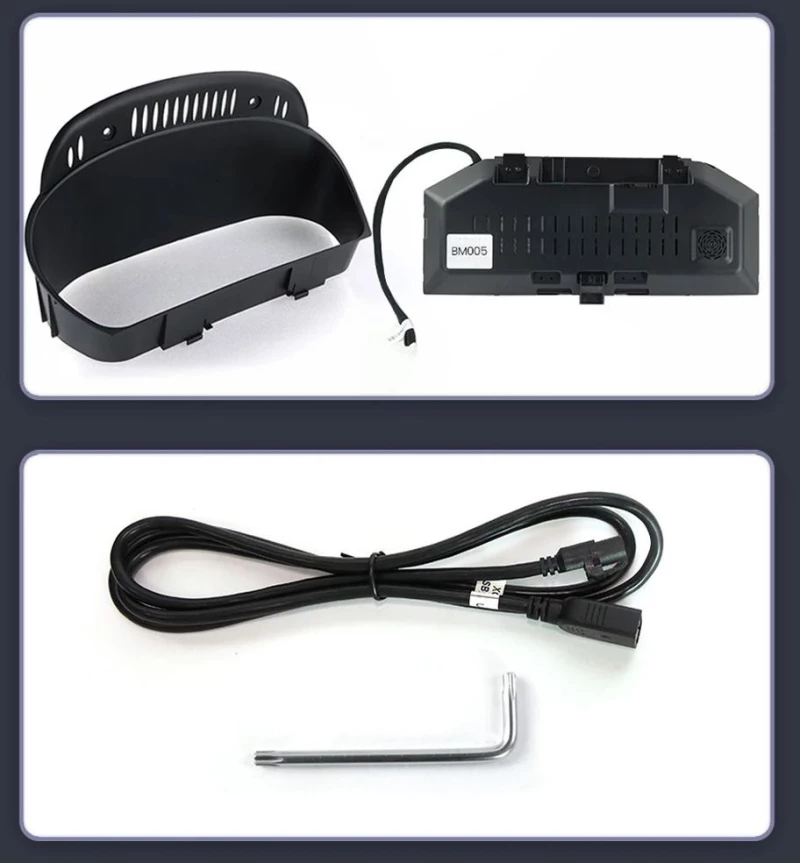DIGITAL IQ DDD 977_IC (12.3in) BMW X6 E71 mod. 2007-2013 CCC & CIC COMPATIBLE DIGITAL DASHBOARD