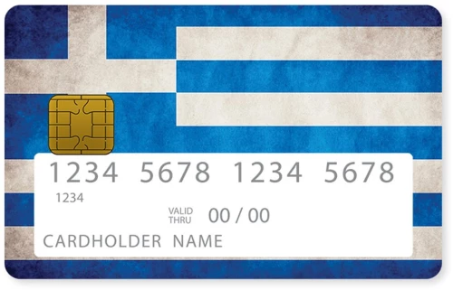Greek Flag - Επικάλυψη Κάρτας