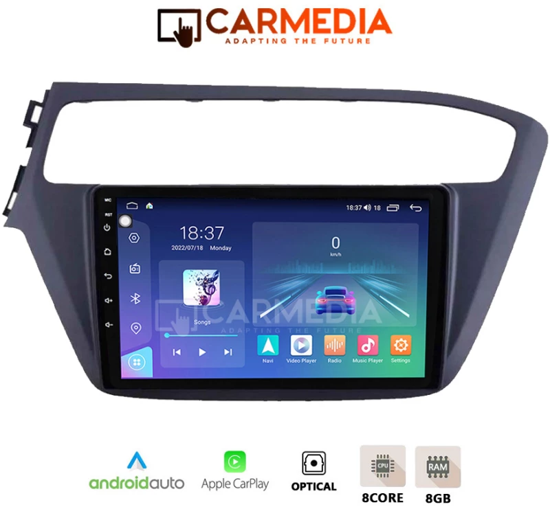 CARMEDIA CMDU4095-5 PRO PLUS TABLET 9.5'' OEM HYUNDAI i20 2019-2021