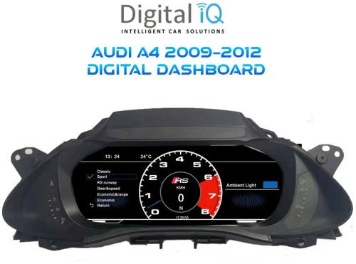 DIGITAL IQ DGU 918_IC (10.25in) AUDI A4 mod. 2009-2012 DIGITAL DASHBOARD