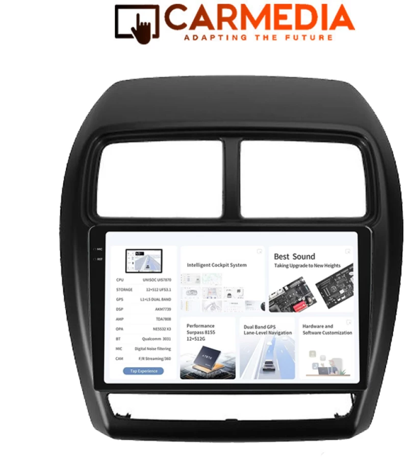 CARMEDIA CMDU4095-4 PRO PLUS TABLET 9.5'' OEM MITSUBISHI ASX 2020+