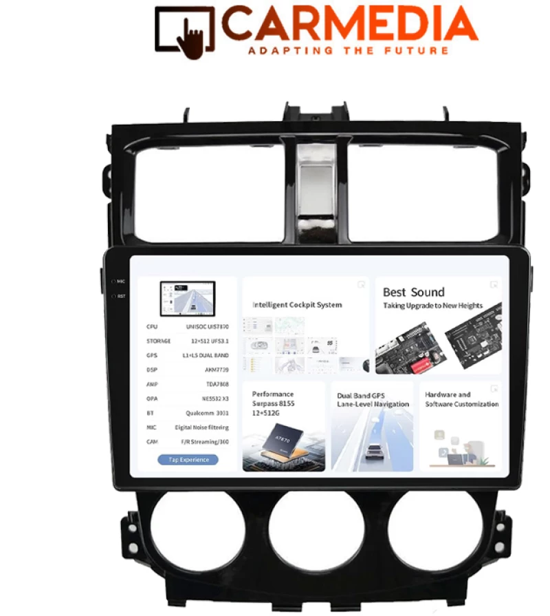 CARMEDIA CMDU4095-5 PRO PLUS TABLET 9.5'' OEM MITSUBISHI COLT 2013-2023