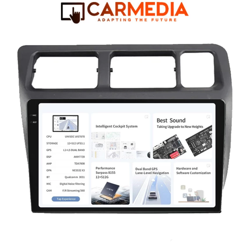 CARMEDIA CMDU4095-5 PRO PLUS TABLET 9.5'' OEM TOYOTA COROLLA 1992-1997