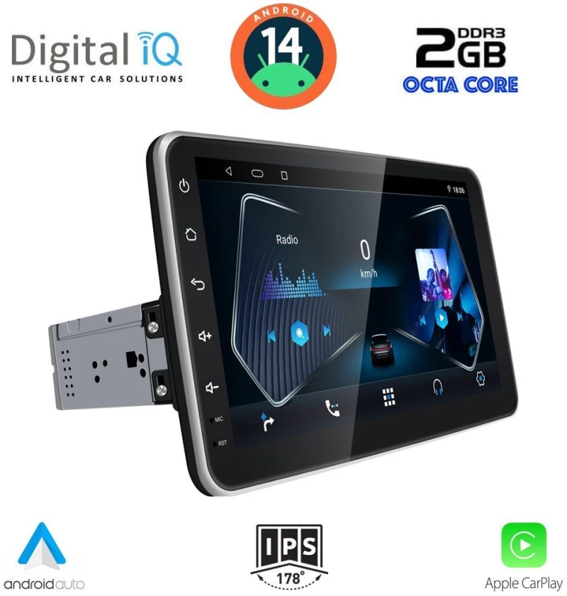 DIGITAL IQ RTF 5936_CPA (10.1" 1DIN) MULTIMEDIA TABLET
