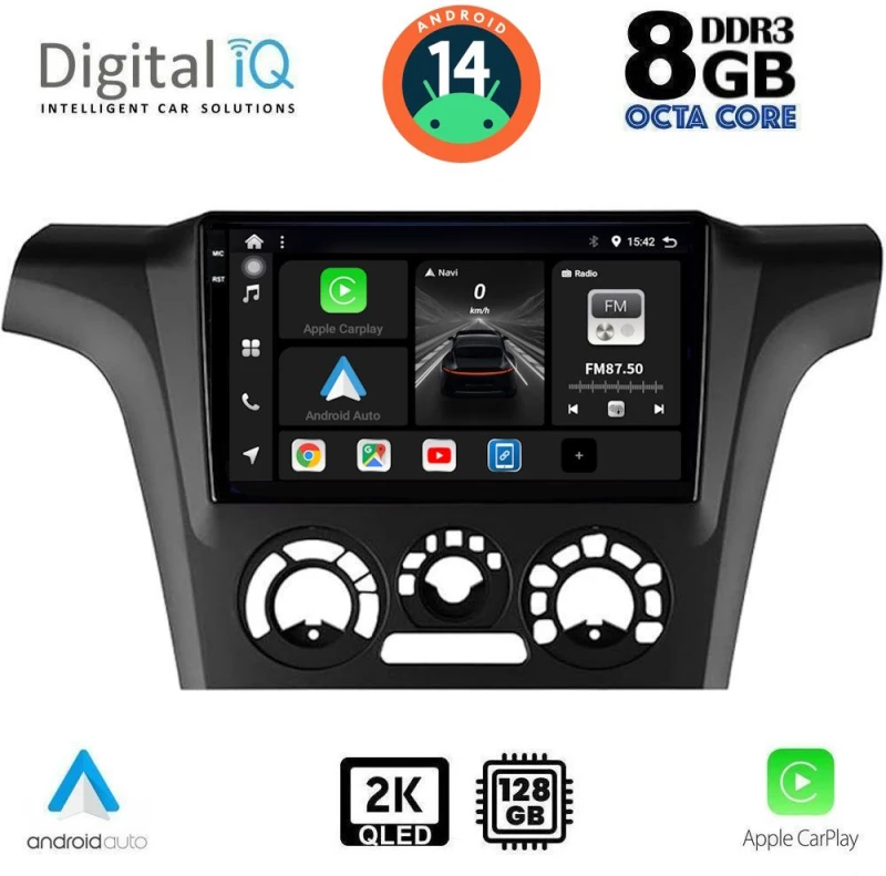 DIGITAL IQ BXF 8441_CPAA A/C (9inc) MULTIMEDIA TABLET for MITSUBISHI OUTLANDER mod. 2001-2005
