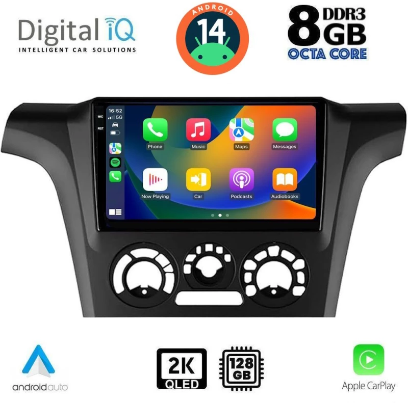 DIGITAL IQ BXF 8441_CPAA A/C (9inc) MULTIMEDIA TABLET for MITSUBISHI OUTLANDER mod. 2001-2005