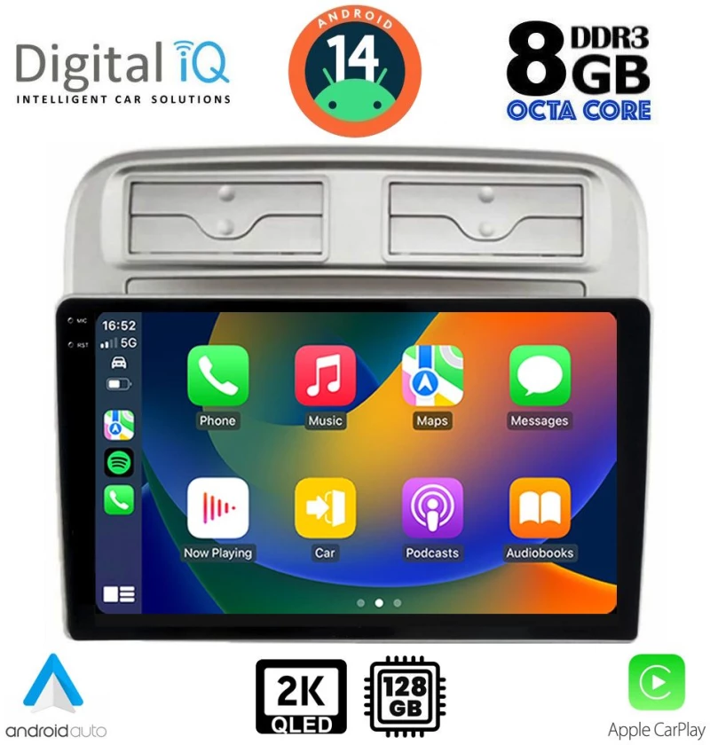 DIGITAL IQ BXF 8128_CPAA (9inc) MULTIMEDIA TABLET for FIAT GRANDE PUNTO mod. 2005-2012