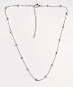 Kostibas 1013-923A3, Ατσάλι, Αλυσίδα, Ασημί
