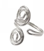 Kostibas 2512-635Α, Δαχτυλίδι, Αρχαιοελληνικό, Μεταλλικό, Ασημί
