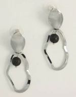 Kostibas 3014-889AA, Μοτίφ, Μεταλλικό, Ασημί