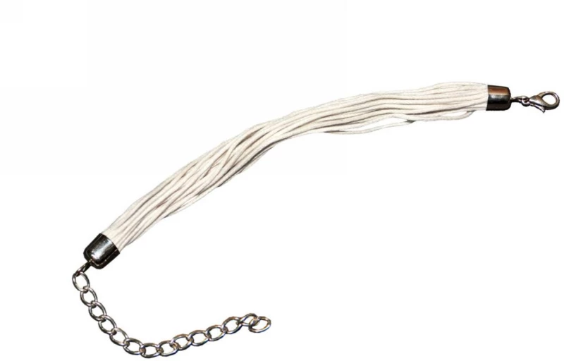 Kostibas 3839-506L, Για βραχιόλι, Σχοινί, Λευκό, 12τμχ