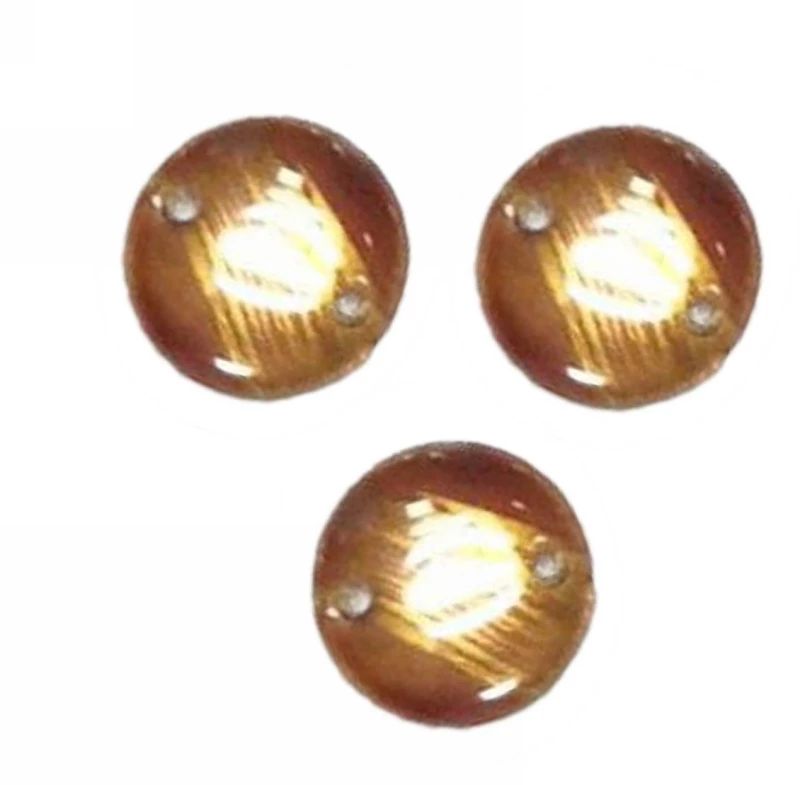 Kostibas 3828-027K, Χάντρες, Γυαλί, Καφέ, 25τμχ