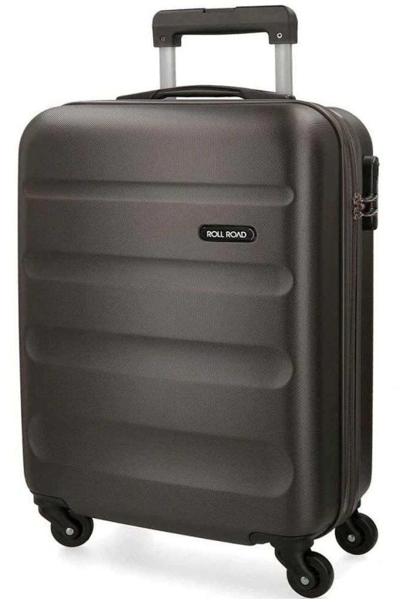Βαλίτσα Καμπίνας Roll Road Αδιάβροχη Flex 5849161 55x38x20cm 35lt Anthracite Joumma
