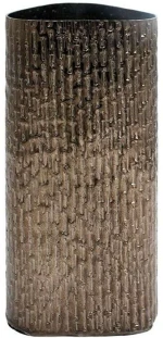 Βάζο Μεταλλικό 939-124-046 15x14x33cm Silver Μέταλλο
