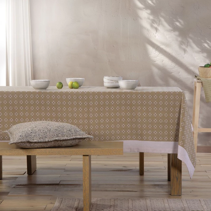 Τραπεζομάντηλο Module Green Nef-Nef Homeware 140Χ140 Βαμβάκι-Πολυέστερ