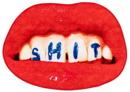 Χαλάκι Shit 18189 60x90cm Multi Seletti 60Χ90 Πολυέστερ