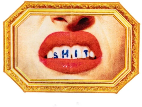 Χαλάκι Shit 18192 60x90cm Multi Seletti 60Χ90 Recycled