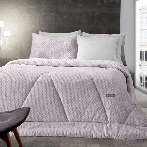 Κουβερτοπάπλωμα Baroque Melanze Saint Clair Υπέρδιπλo 220x240cm Πολυέστερ