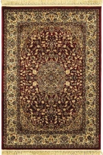 Χαλί Persia 5649 Burgundy Με Κρόσσι New Plan 133X190cm