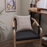 Μαξιλαροθήκη Διακοσμητική Hampton 05 Taupe Teoran 43X43 Βαμβάκι-Ακρυλικό