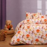 Παπλωματοθήκη Παιδική Magic Peach Melinen Μονό 165x245cm 100% Βαμβάκι