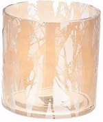 Κηροπήγιο Χριστουγεννιάτικο 012.312207022 15x15cm White-Gold