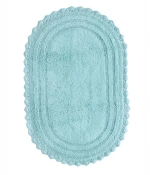 Πατάκι Μπάνιου Mack 19 Ciel Kentia 50X80cm 100% Βαμβάκι