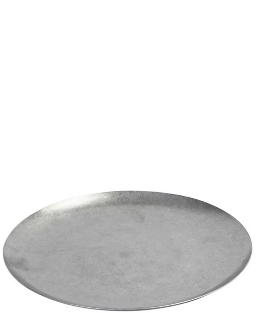 Πιάτο Ρηχό Στρογγυλό FEV113 SS 18/10 23x23x1,5cm Silver Espiel Ανοξείδωτο Ατσάλι