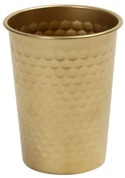 Ποτήρι Κοκτέιλ/Ποτού Σφυρήλατο FEV228 350ml SS 18/10 Φ8,3x10cm Gold Espiel Ανοξείδωτο Ατσάλι
