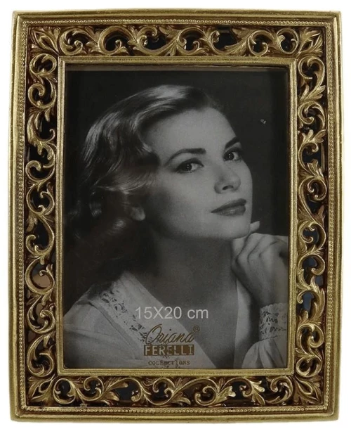 Κορνίζα XL24057168 15x20cm Gold Oriana Ferelli Πολυρεσίνη