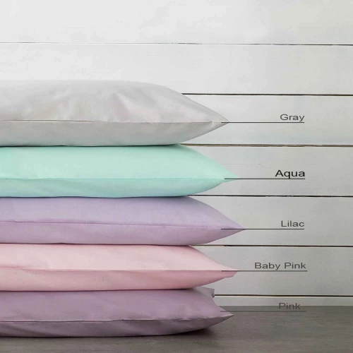 Σεντόνι Unicolors - Aqua Nima Ημίδιπλο 180x260cm 100% Βαμβάκι