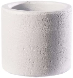 Γλάστρα Τσιμεντένια Κύλινδρος Echo A-8370-8 20x20x18cm White Supergreens Τσιμέντο