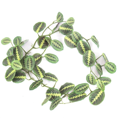 Τεχνητή Γιρλάντα Καλαθέα Zebrina 8091-7 170cm Green Supergreens Πολυαιθυλένιο