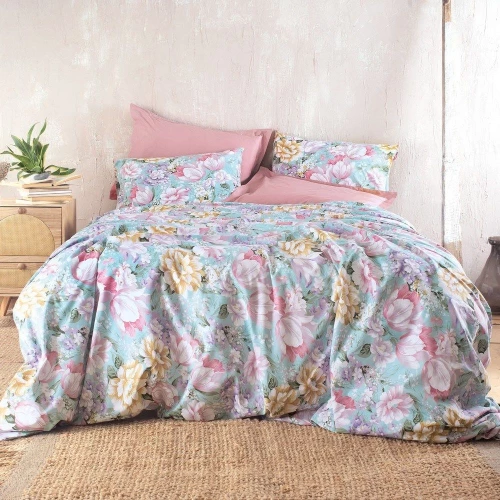 Σεντόνια Margo (Σετ 4τμχ) Multi Ρυθμός King Size 260x280cm Βαμβάκι-Πολυέστερ